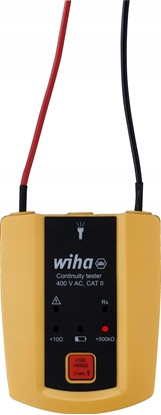 Attēls no Wiha Wiha Continuity tester 45222, up to 400 V AC, CAT II (yellow/black)
