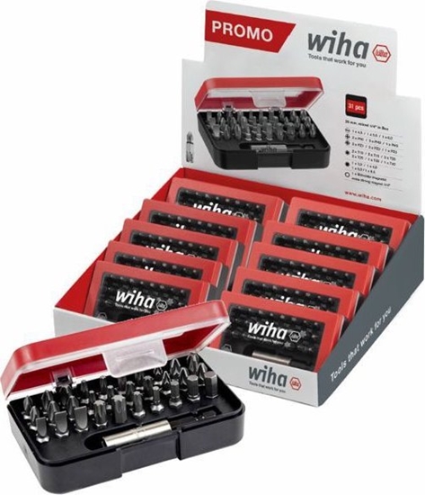 Picture of Wiha Zestaw bitów  1/4" (44633) 31 szt.