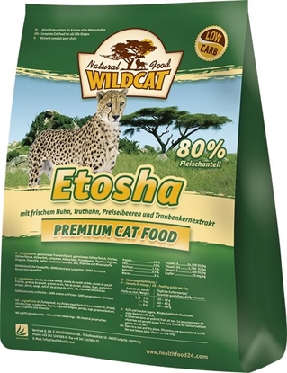 Attēls no Wildcat  Etosha - drób i zioa 3kg