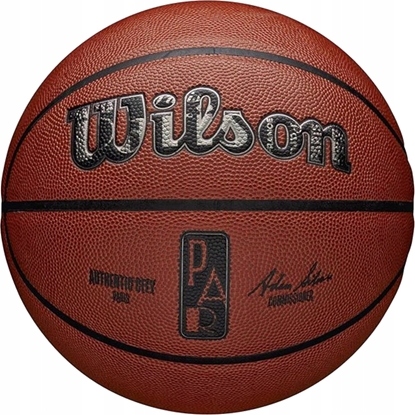 Picture of Wilson NBA Authentic City Paris Ball WZ2016004XB Pomaraczowe 7