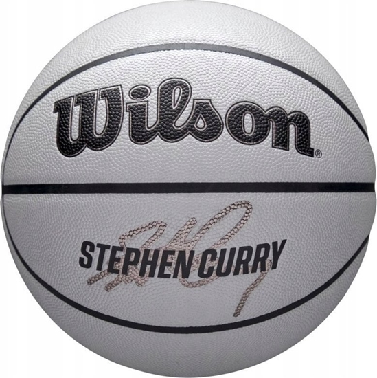 Picture of Wilson NBA Player Icon Uv Bskt Curry WZ4030601XB szary 7