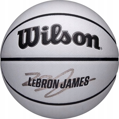 Picture of Wilson NBA Player Icon Uv Bskt Lebron WZ4030501XB szary 7