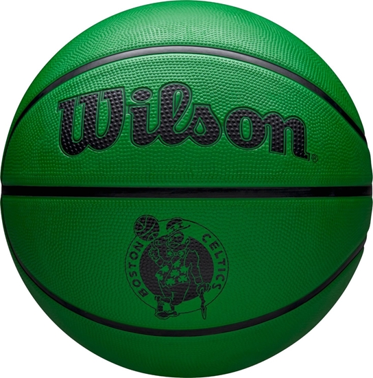 Picture of Wilson NBA Team Tribute Solid Boston Celtics Ball WZ4025402XB Zielone 5