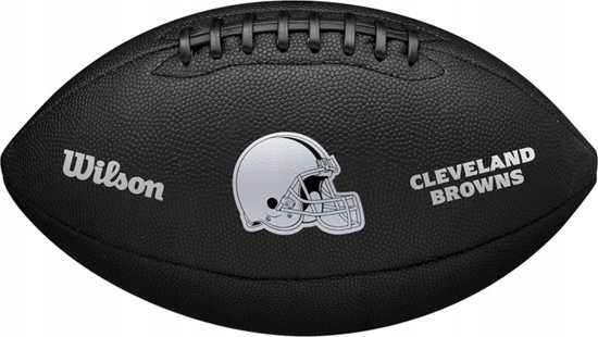 Picture of Wilson NFL Team Metallic Premiere Cleveland Browns Ball WF4015808XB Czarne 9