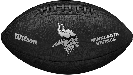 Picture of Wilson NFL Team Metallic Premiere Minnesota Vikings Ball WF4015821XB Czarne 9