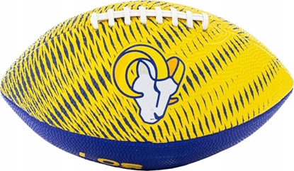 Picture of Wilson Wilson NFL Team Tailgate Los Angeles Rams Jr Ball WF4010019XBJR óte 7