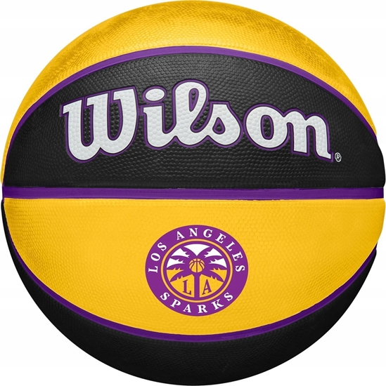 Picture of Wilson WNBA Team Tribute Los Angeles Sparks Ball WTB4600XBLAS Czarne 6