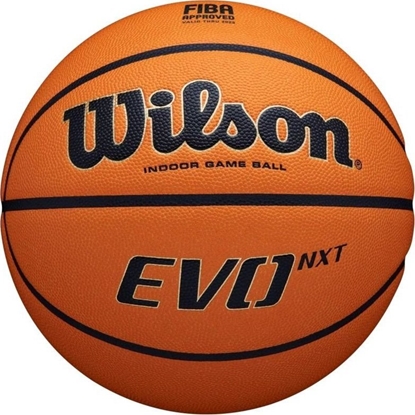 Picture of Wilson WTB0965XB - Pika do koszykówki EVO NXT FIBA pomaraczowa r. 7