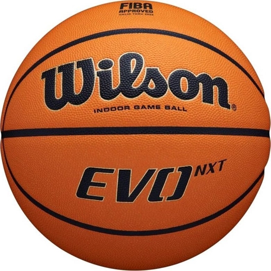 Picture of Wilson WTB0965XB - Pika do koszykówki EVO NXT FIBA pomaraczowa r. 7
