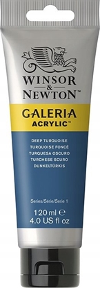 Изображение Winsor & Newton Galeria Acrylic 120Ml Deep Turquoise 232