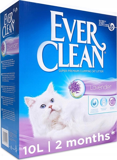 Изображение wirek dla kota Everclean Everclean Ever Clean Lavender 10 L