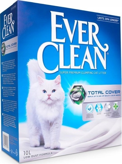 Изображение wirek dla kota Everclean Everclean Ever Clean Total Cover 10 L