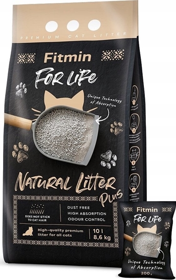 Picture of wirek dla kota Fitmin  For Life Naturalny 10 l