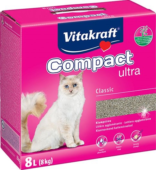 Picture of wirek dla kota Vitakraft Compact Ultra Naturalny 8 l