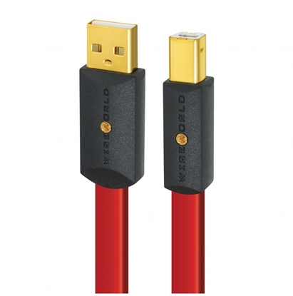 Изображение Kabel USB Poly USB-A - USB-B 1 m Czerwony (8110070312452)