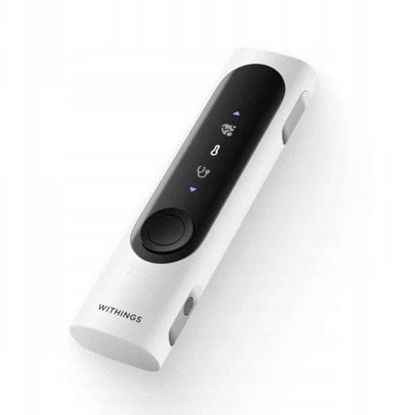 Attēls no Withings BeamO - multifunkcyjne urzdzenie do kontrolowania stanu zdrowia (termometr, pulsoksymetr, EKG, cyfrowy stetoskop). Wyrób medyczny