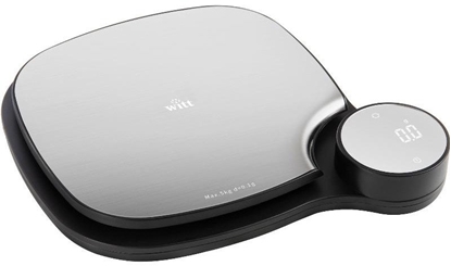 Picture of Witt Classic WCKS5BM -keittiövaaka, musta/teräs