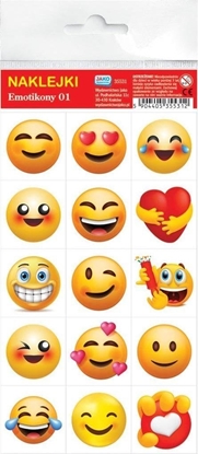 Picture of Wydawnictwo Jako Naklejki. Emotikony