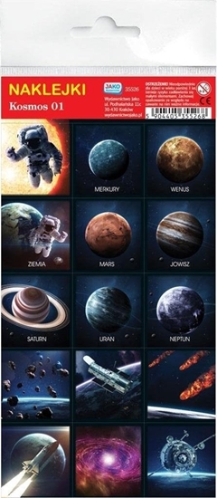 Picture of Wydawnictwo Jako Naklejki. Kosmos