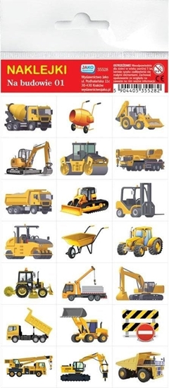 Picture of Wydawnictwo Jako Naklejki. Na budowie