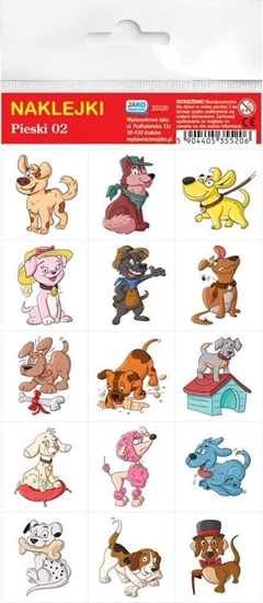 Picture of Wydawnictwo Jako Naklejki. Pieski