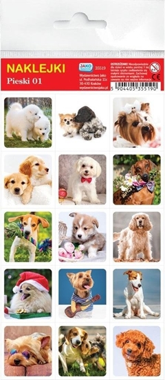 Picture of Wydawnictwo Jako Naklejki. Pieski