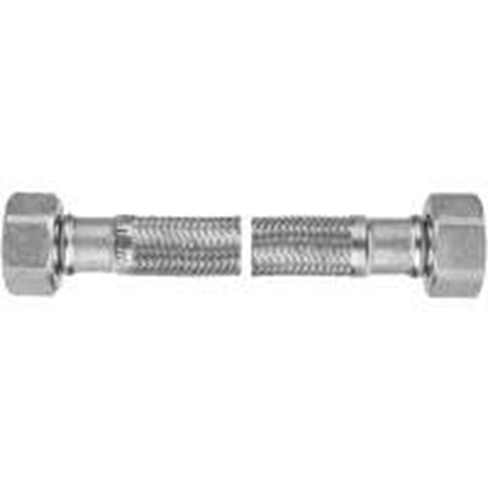 Picture of Wyk przyczeniowy Ferro Przycze elastyczne w oplocie stalowym nakrtno-nakrtne 3/8" 40cm PWS92