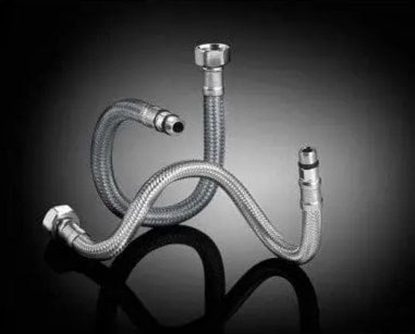 Picture of Wyk przyczeniowy Tucai Wyk do wody TAQ-GRIF-ACB H3/8-M10x1 kocówka krótka L=40 cm w oplocie polimerowym ACB [10/100]