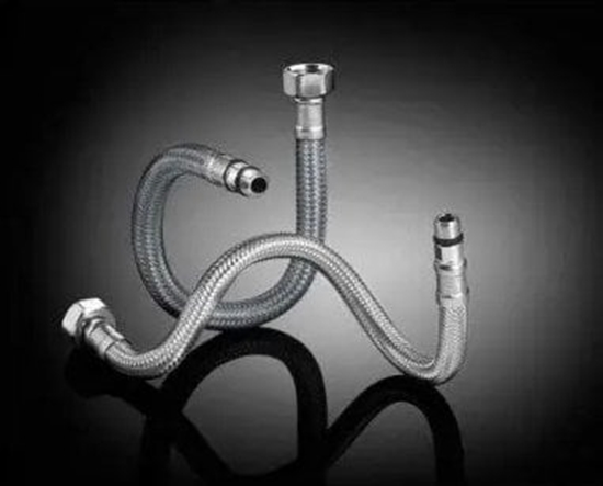 Picture of Wyk przyczeniowy Tucai Wyk do wody TAQ-GRIF-ACB H3/8-M10x1 kocówka krótka L=40 cm w oplocie polimerowym ACB [10/100]