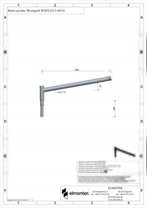 Picture of Wysignik Elmonter W20/0,2/1/1-60/10 W20/0,2/1/1-60/10/02
