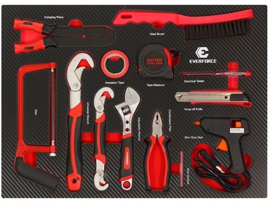 Изображение WKAD DO WÓZKA ZESTAW NARZDZI 13 SZT