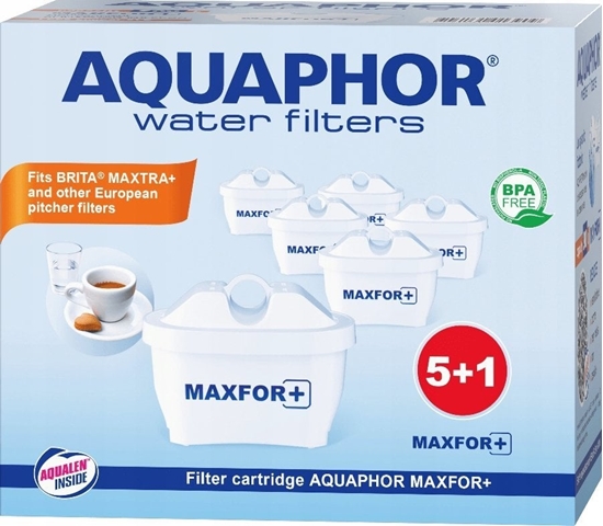 Picture of Wkad filtrujcy Aquaphor Maxfor+ 6 szt.