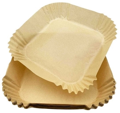 Picture of WKAD PAPIEROWY DO FRYTOWNICY KWADRATOWY 16x16cm 50szt. ALPENBURG (1)