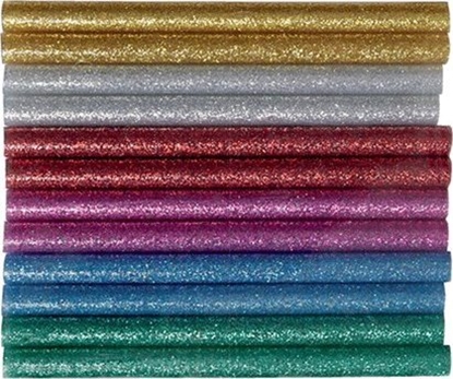 Picture of Wkady klejowe Carioca Limstænger m/glimmer 7,2mm 10cm 6x2ass. farver