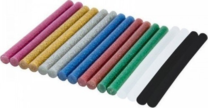 Picture of Wkady klejowe Dedra 8 mm x 100 mm zestaw kolorów 12 szt. DED7579