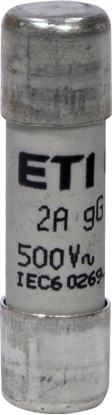 Attēls no Wkadka topikowa cylindryczna Eti-Polam 002651015 CH10x38 gG 6A/500V