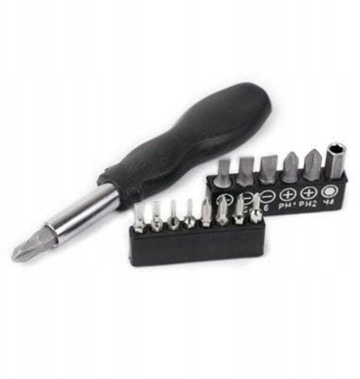 Picture of Wkrtak rubokrt wielofunkcyjny z kompletem bitów 15el.