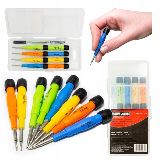 Picture of WKRTAKI PRECYZYJNE ZESTAW 9 EL.