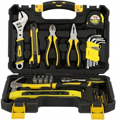 Attēls no WMC ZESTAW NARZDZIOWY 60EL Nasadki Bit y Szczypce