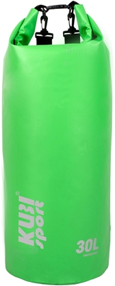 Picture of Wodoodporna Torba Worek Wodoszczelny na ód Kajak Zielony KUBISPORT 30 l