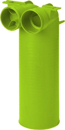 Изображение Wolf connection part for hose DN75/63 valve DN125, 90 degrees, L=325mm # 2577295