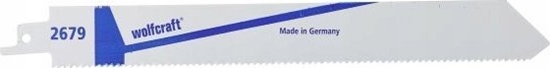 Изображение Wolfcraft 2 brzeszczoty szablaste Wolfcraft - 220 mm, dokadne, precyzyjne cicia