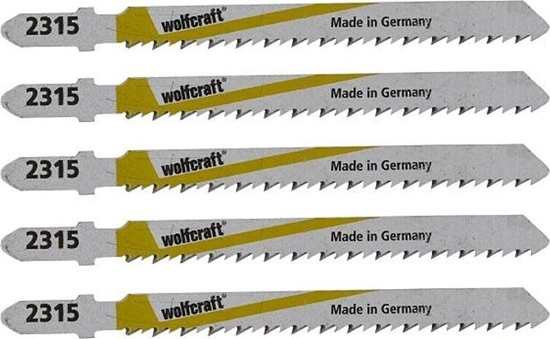 Изображение Wolfcraft 5 brzeszczotów Wolfcraft - uchwyt T, cicie dokadne