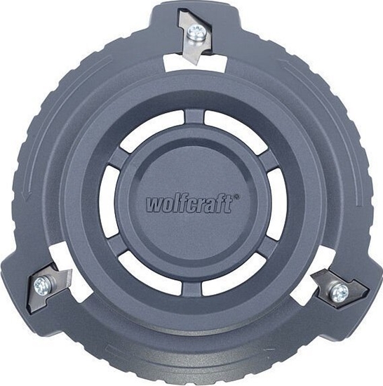 Изображение Wolfcraft Fazownik krawdzi otworów do pyt gipsowo-kartonowych, 68 mm (WF5892000)