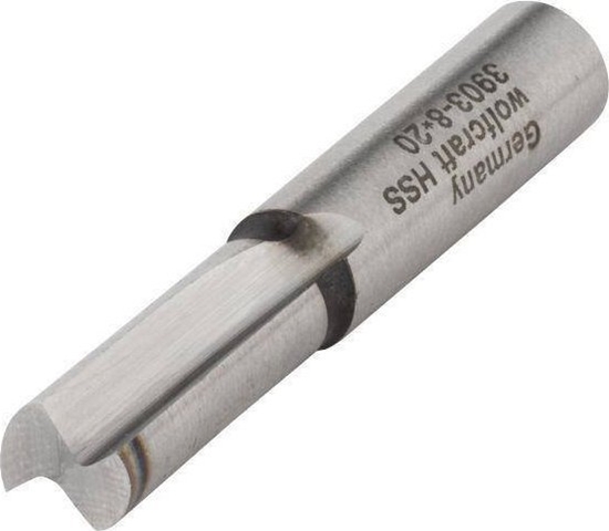 Изображение Wolfcraft Frez do rowków 8 mm Wolfcraft - HSS, trzpie 8 mm