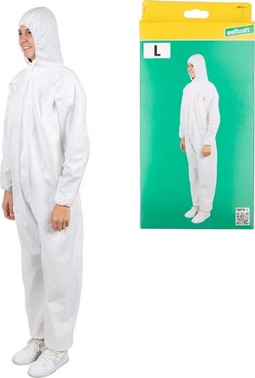 Изображение Wolfcraft Kombinezon jednorazowego uytku Wolfcraft - L