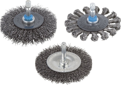 Attēls no Wolfcraft Szczotka tarczowa 50 mm/6 mm  Wolfcraft - drut falisty