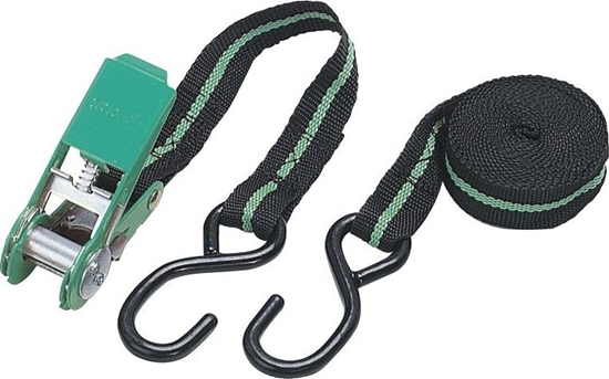 Изображение Wolfcraft Zacisk tamowy 4 m/180 kg Wolfcraft - z mech. zapadkowym i hakiem