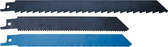 Изображение Wolfcraft Zestaw 3 brzeszczotów szablastych Wolfcraft - drewno, metal, tworzywo