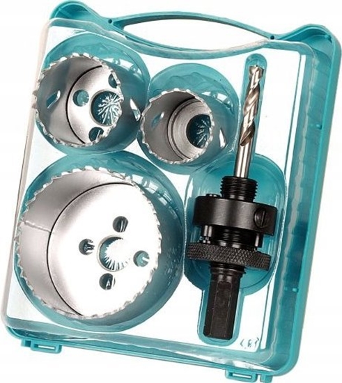 Изображение Wolfcraft Zestaw otwornic BiM 35, 43, 68 mm Wolfcraft